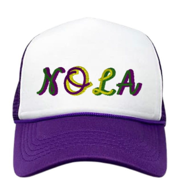 Mardi Gras (Custom Trucker Hat Order)