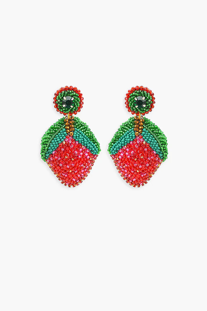 Strawberry Splash Earrings