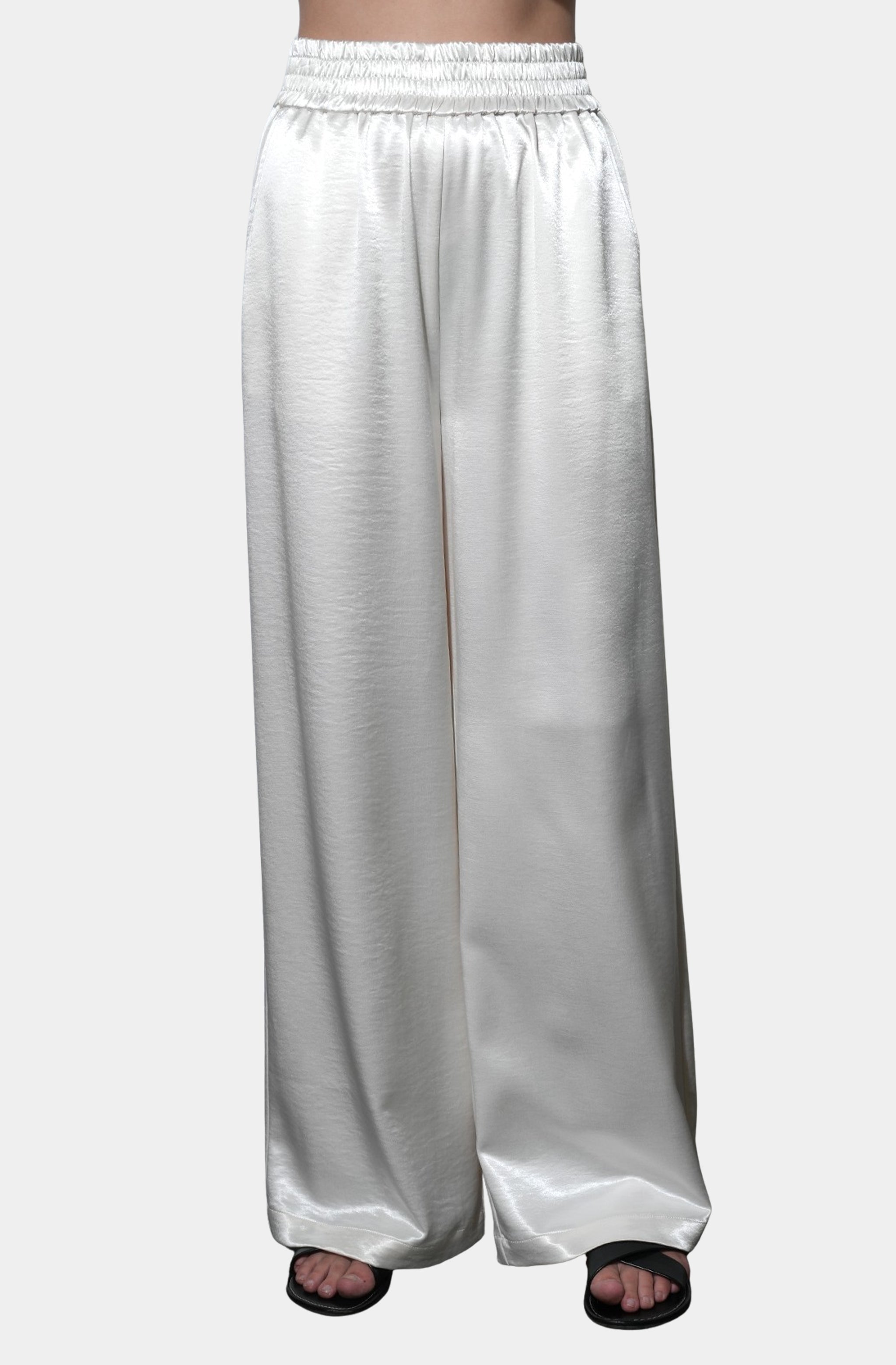 Cora Easy Satin Wide Leg Pants