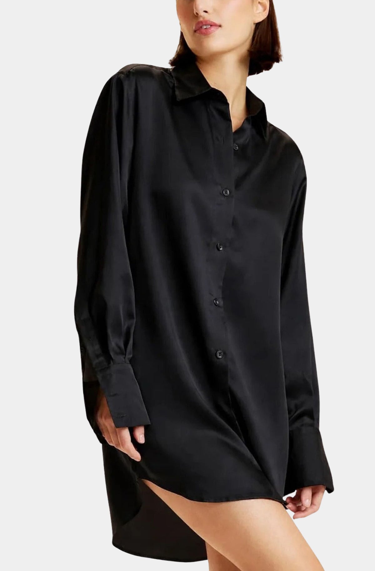 Collectible Silk Shirt Dress