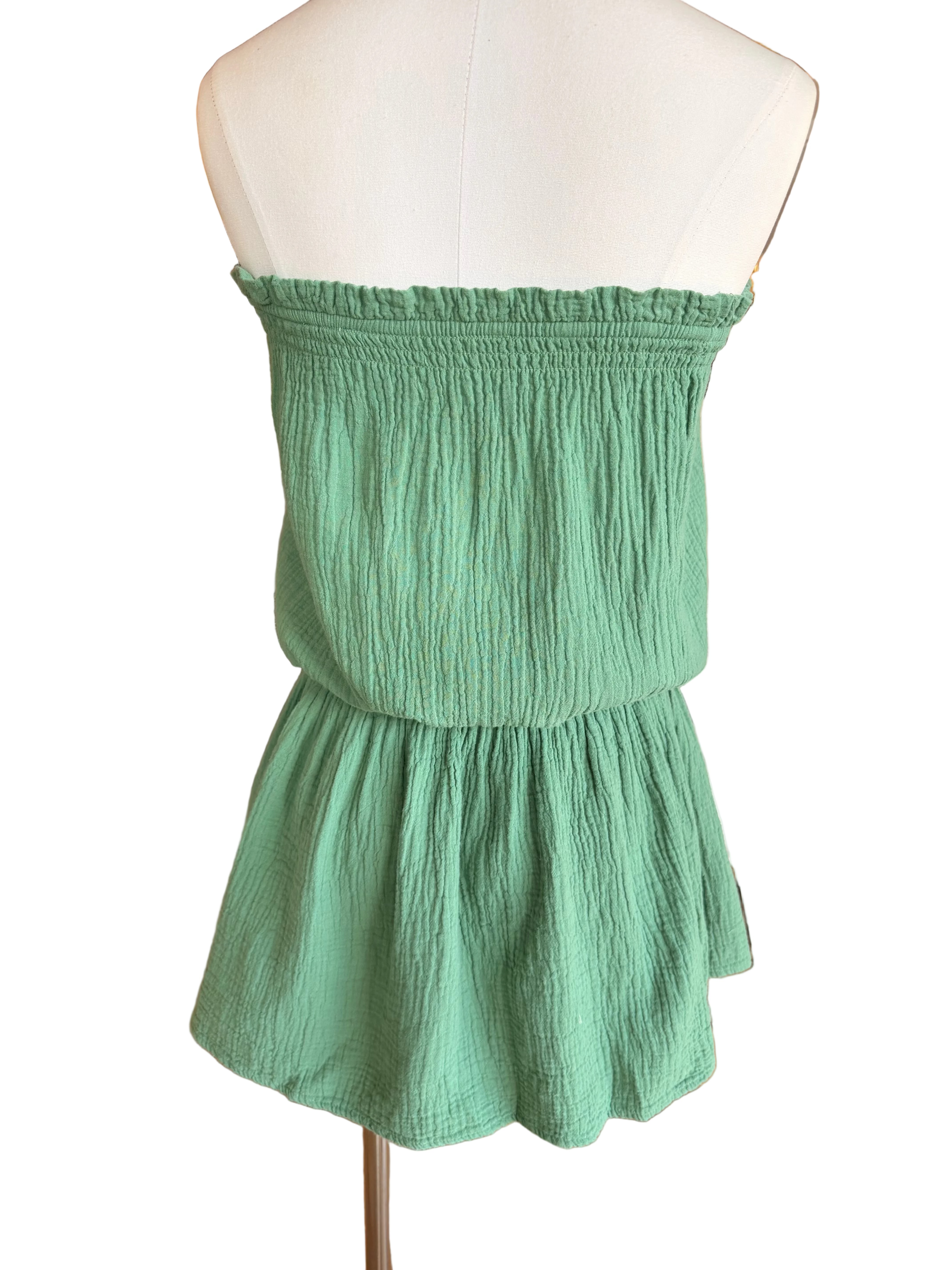 Smocked Tube Dress