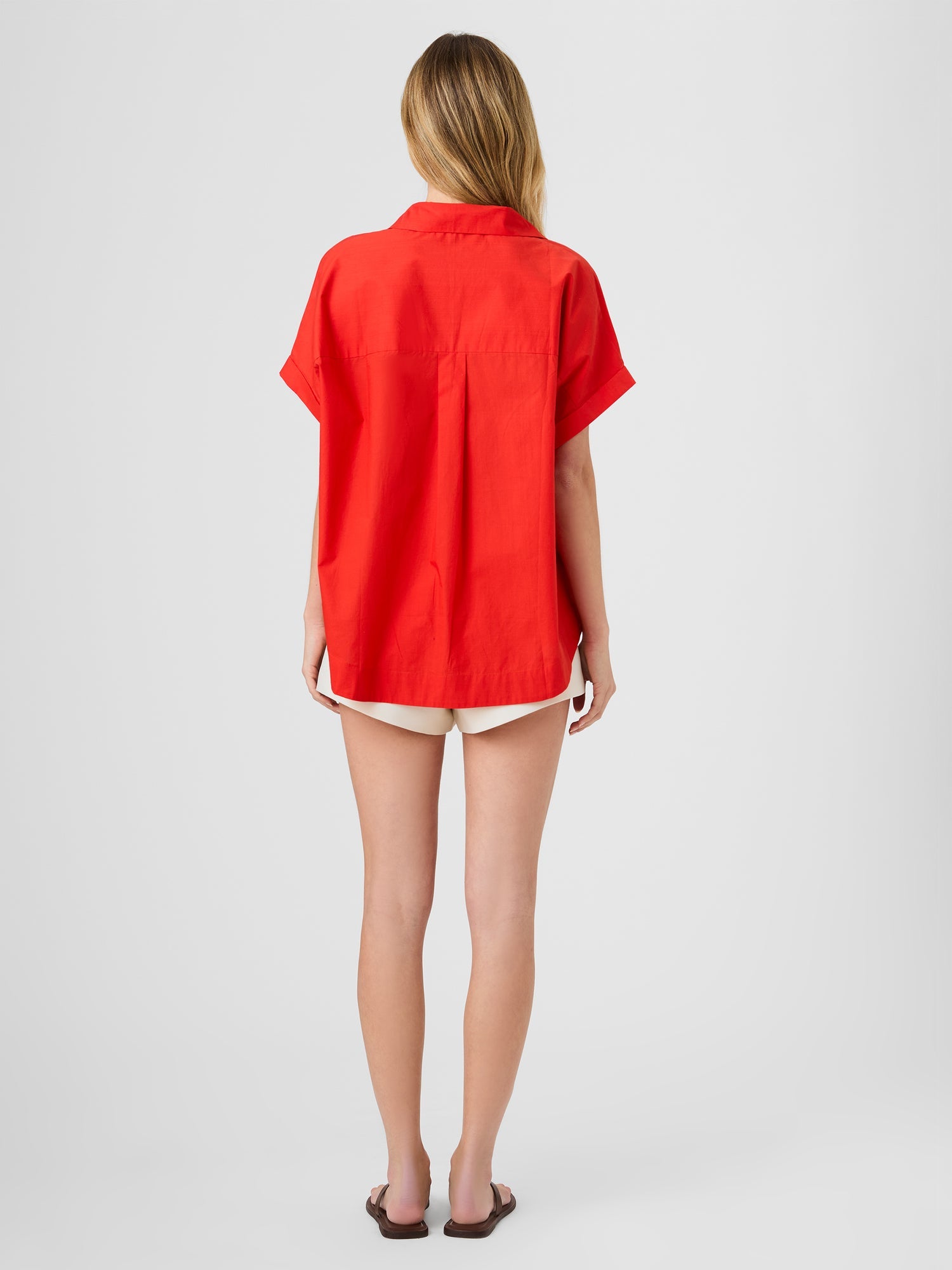 Poplin Collar Pullover
