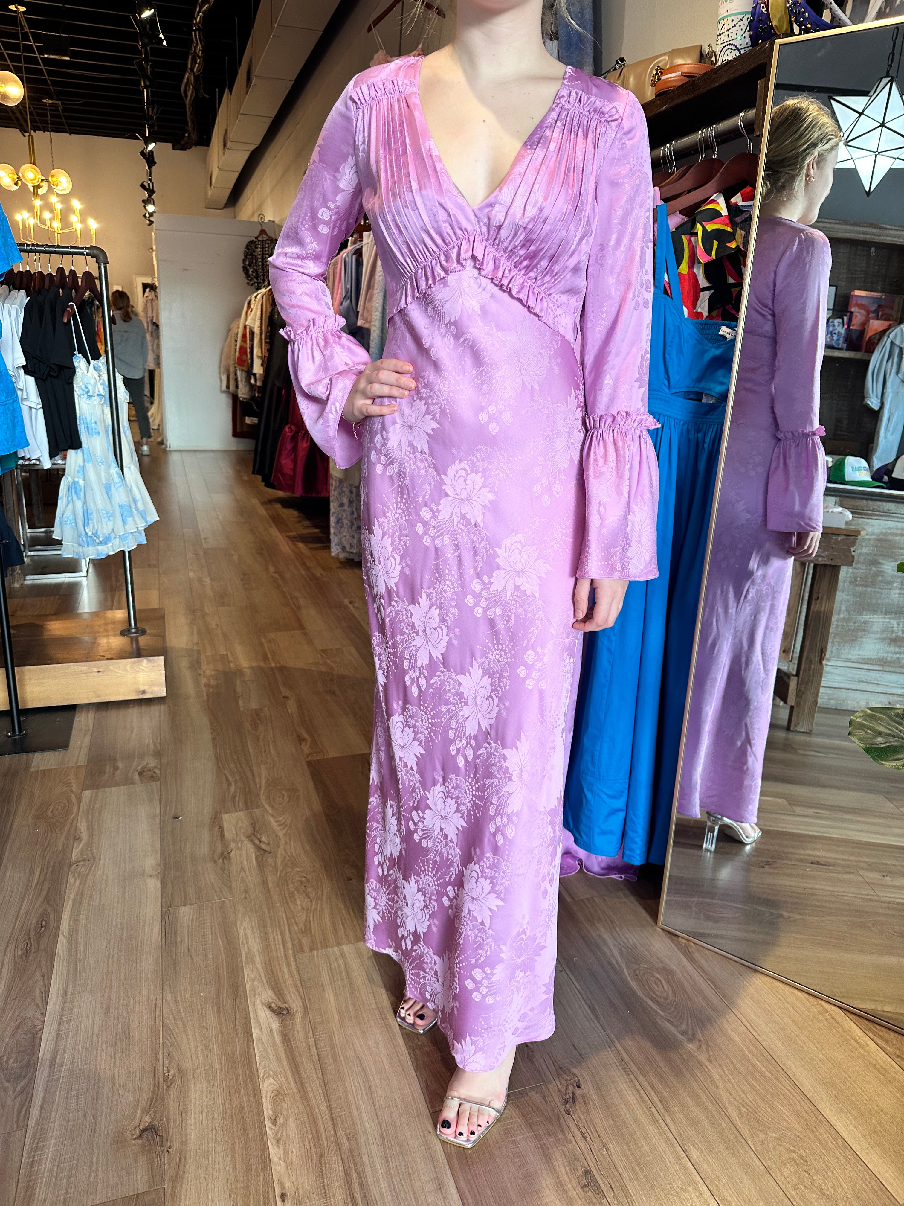 Kalona Dress in Wild Orchid