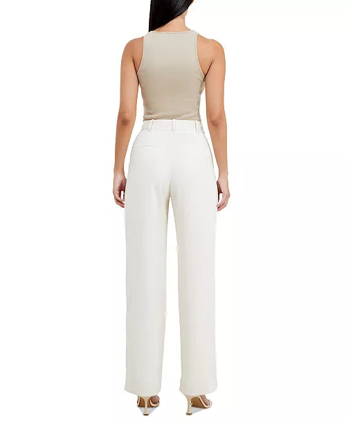 Harrie Suiting Trouser in White