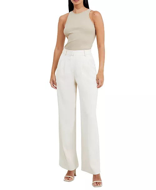 Harrie Suiting Trouser in White