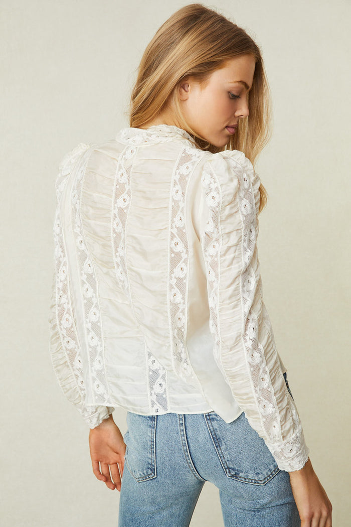 Jacque Top in Antique White