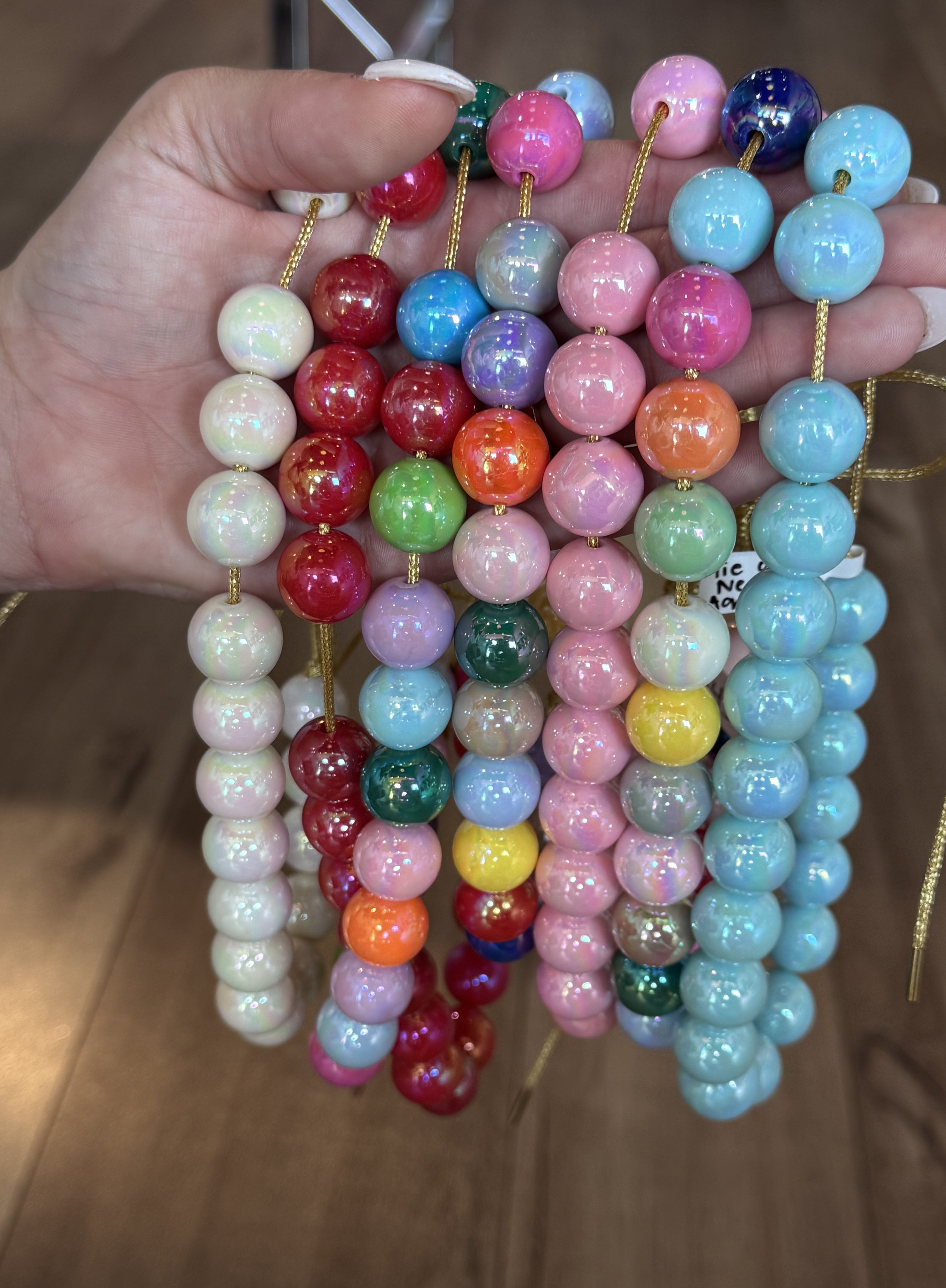 Tie on Bauble Necklace