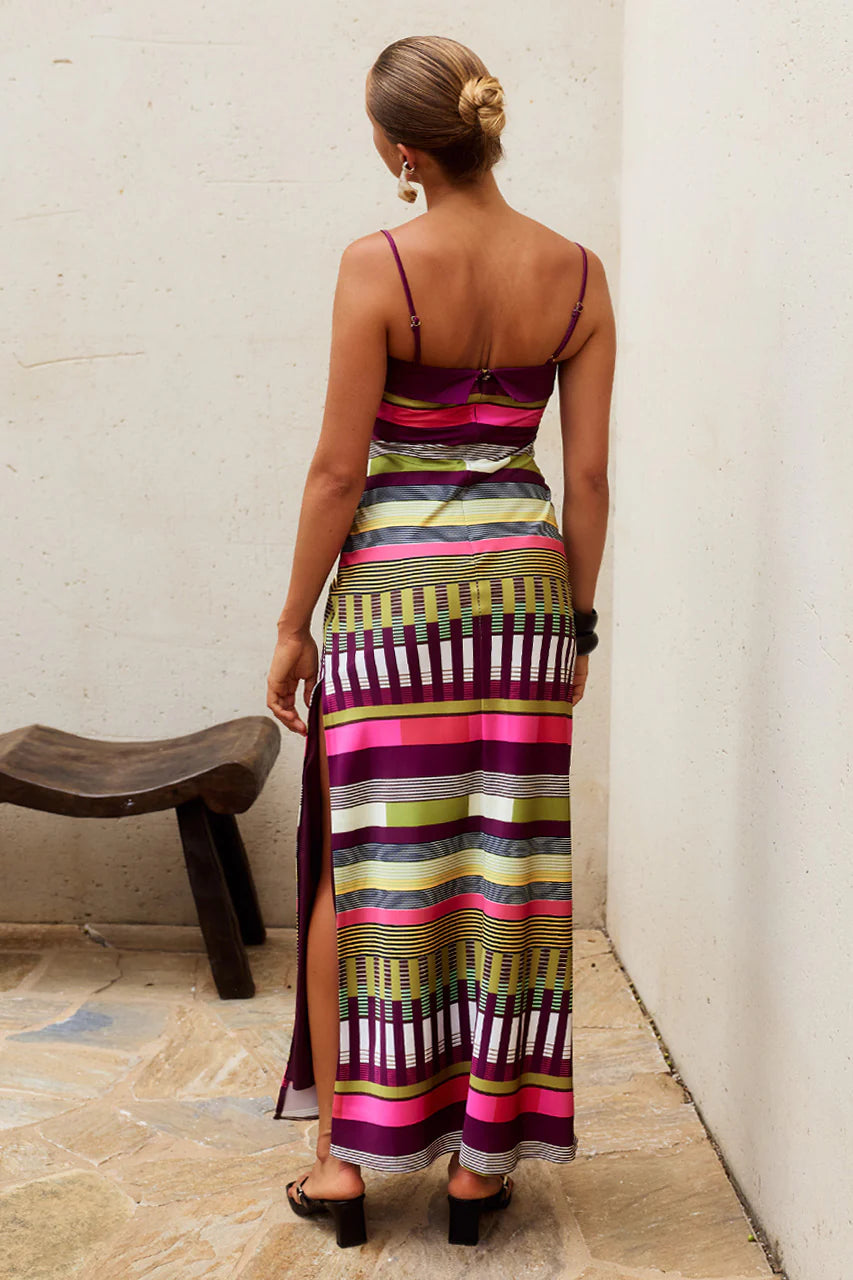 Kaylee Striped Maxi Dress