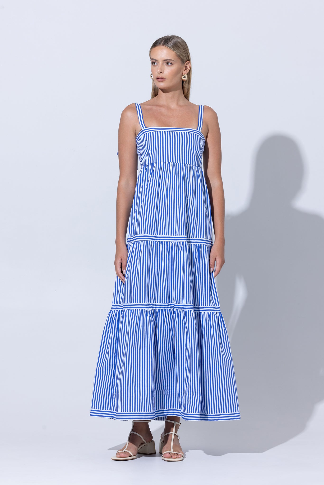 Poplin Maxi Dress