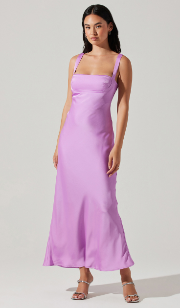 Stacie Dress in Lilac
