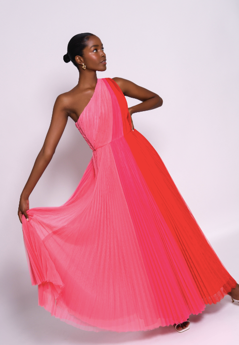 Tarina Gown in Pink