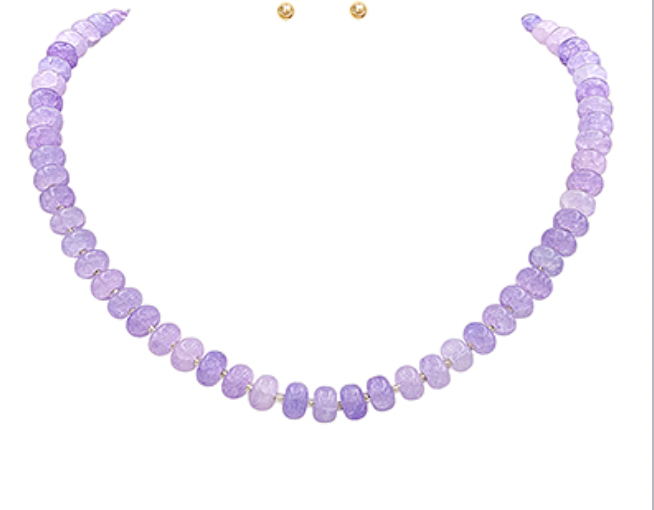 Rainbow Bead Necklace