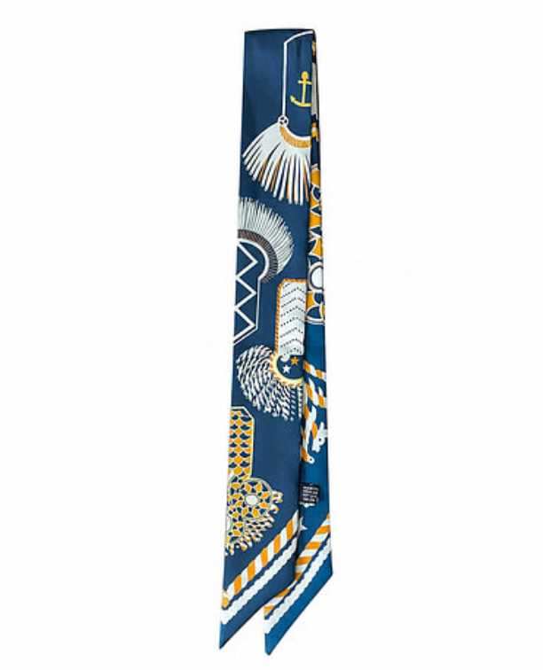 Printed Horse Twilly Scarf
