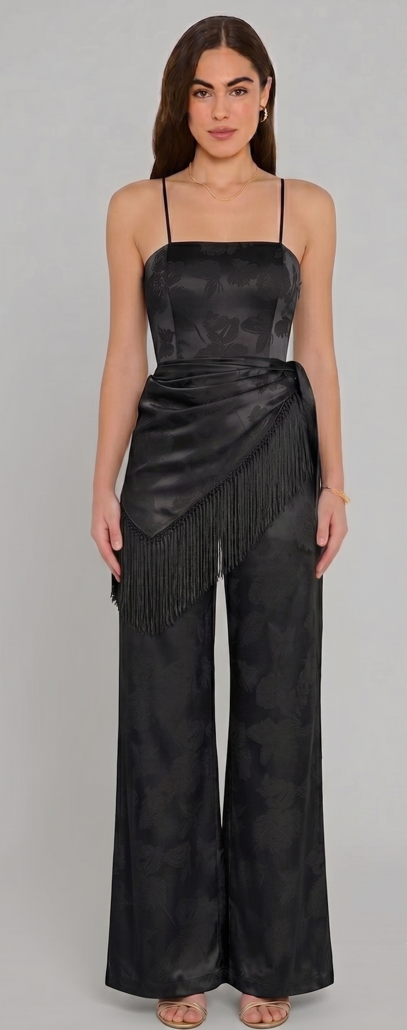 Cheryl Jumpsuit with Fringe