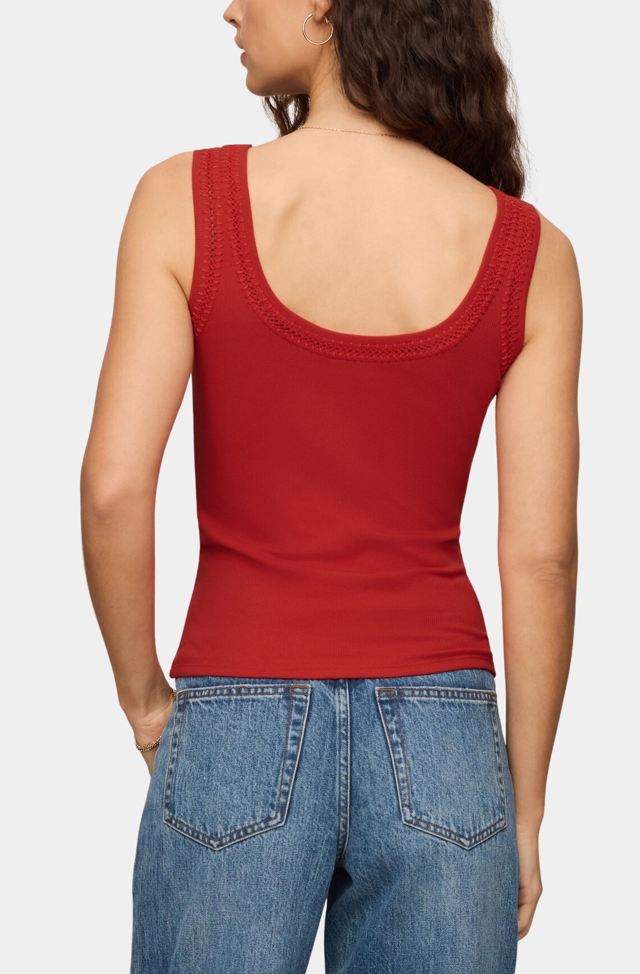 Larkin Embroidered Tank