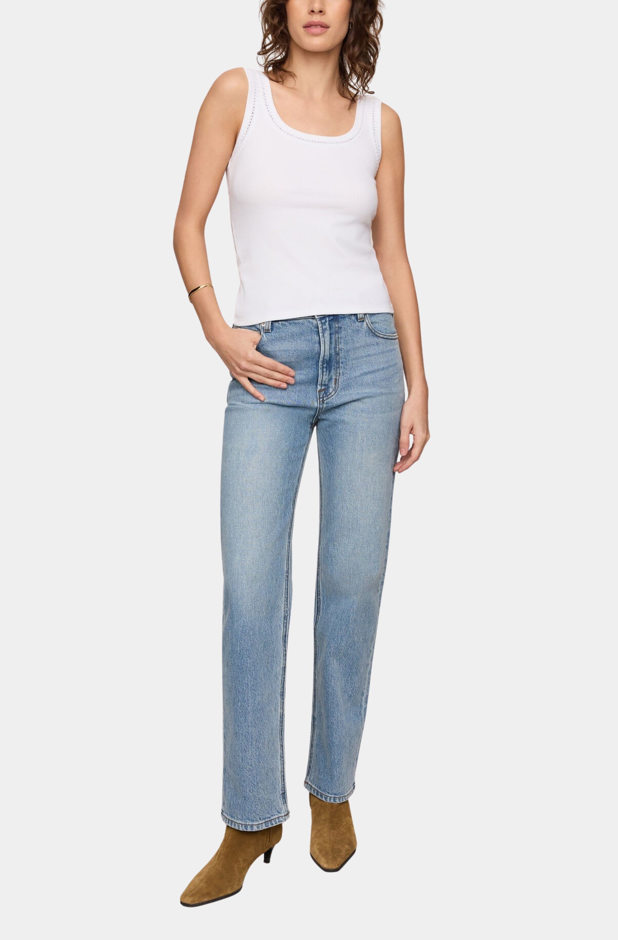 Larkin Embroidered Tank