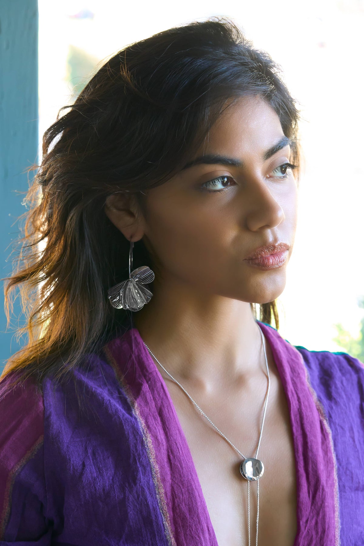 Calista Hoops: Yellow Gold