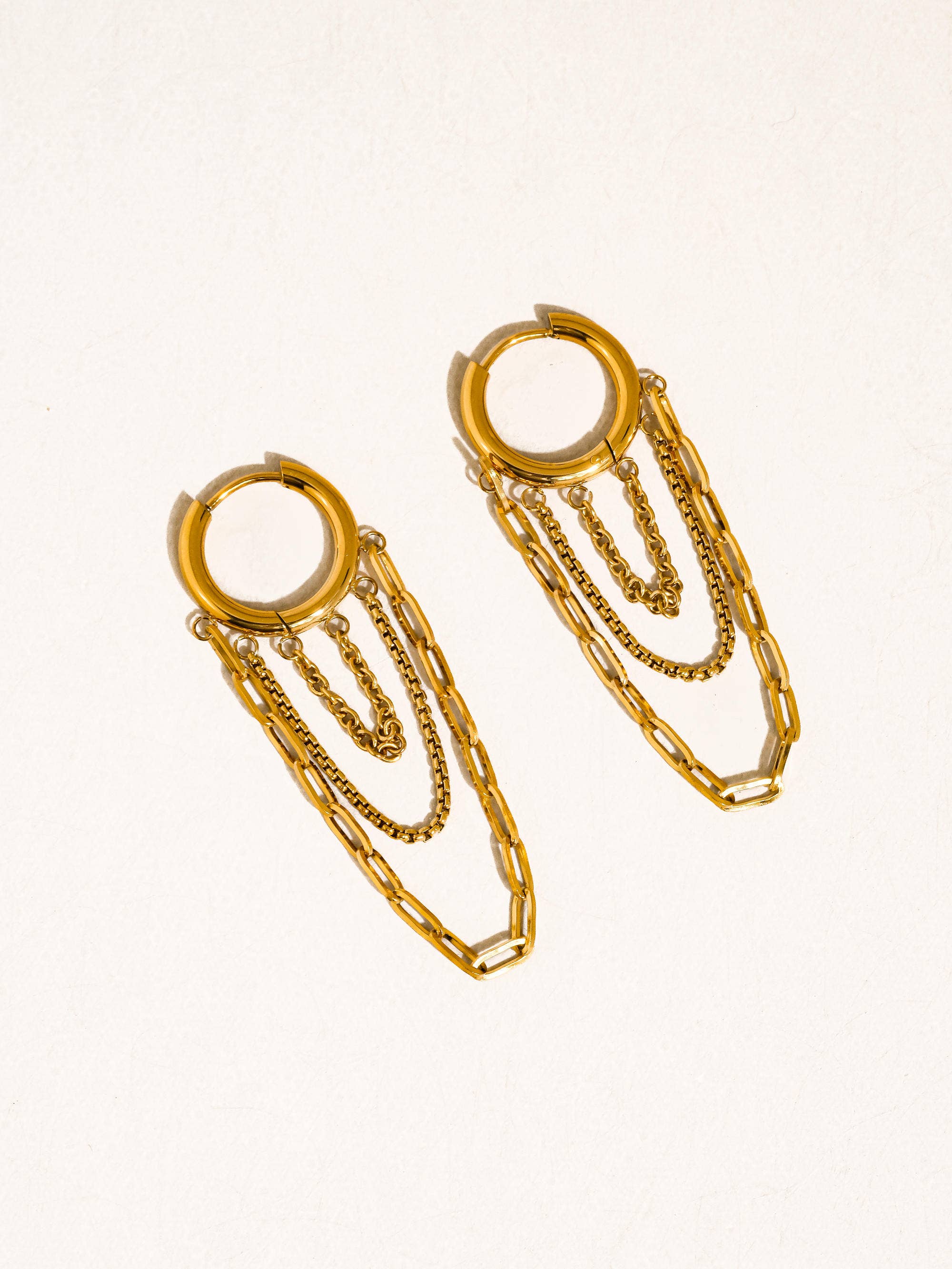 Vianne Chain Drop Earrings