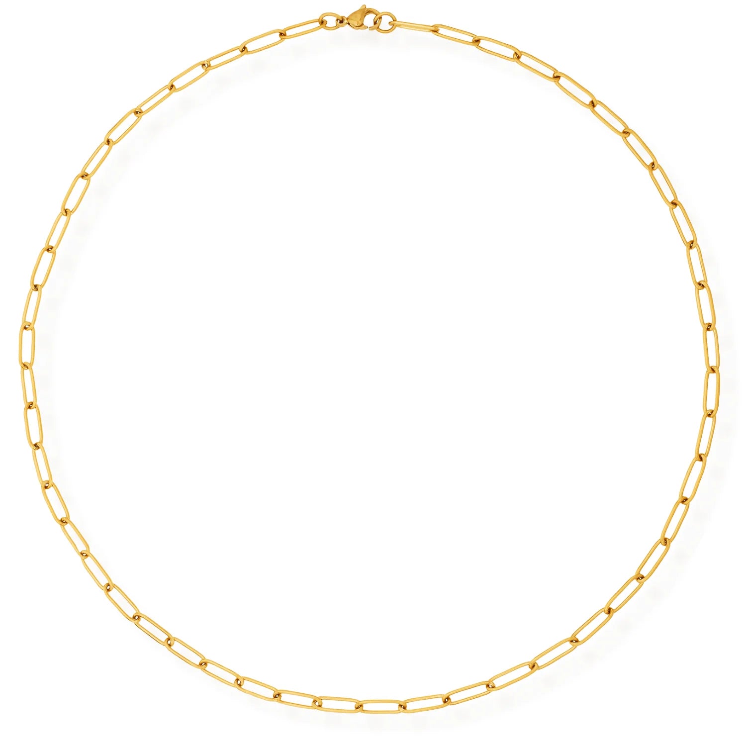 Jayden Paperclip Chain Necklace
