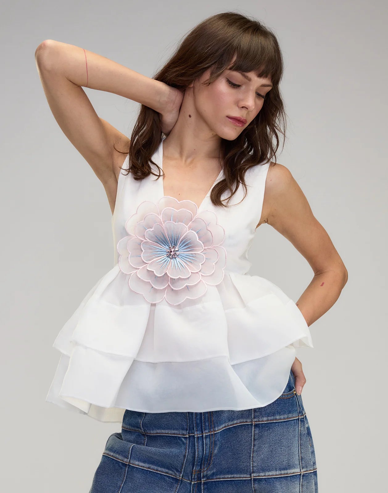 Daphne Organza Top