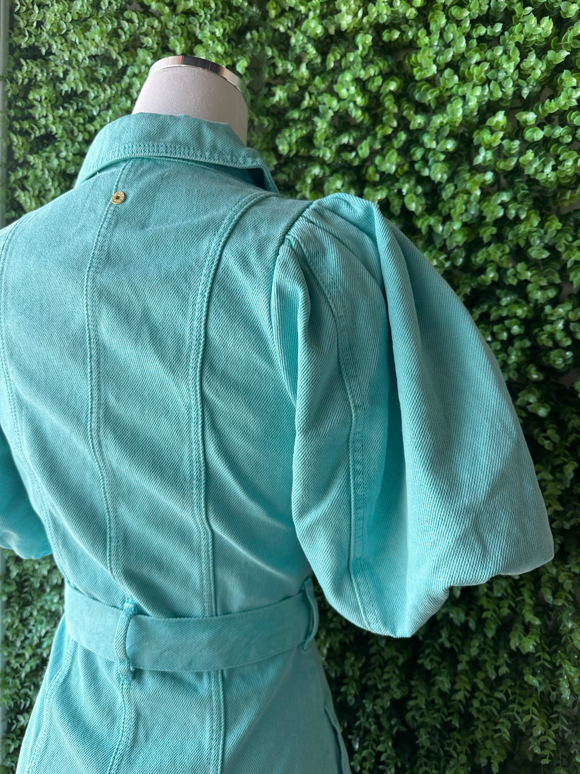 Siobhan Aquamarine Denim Dress