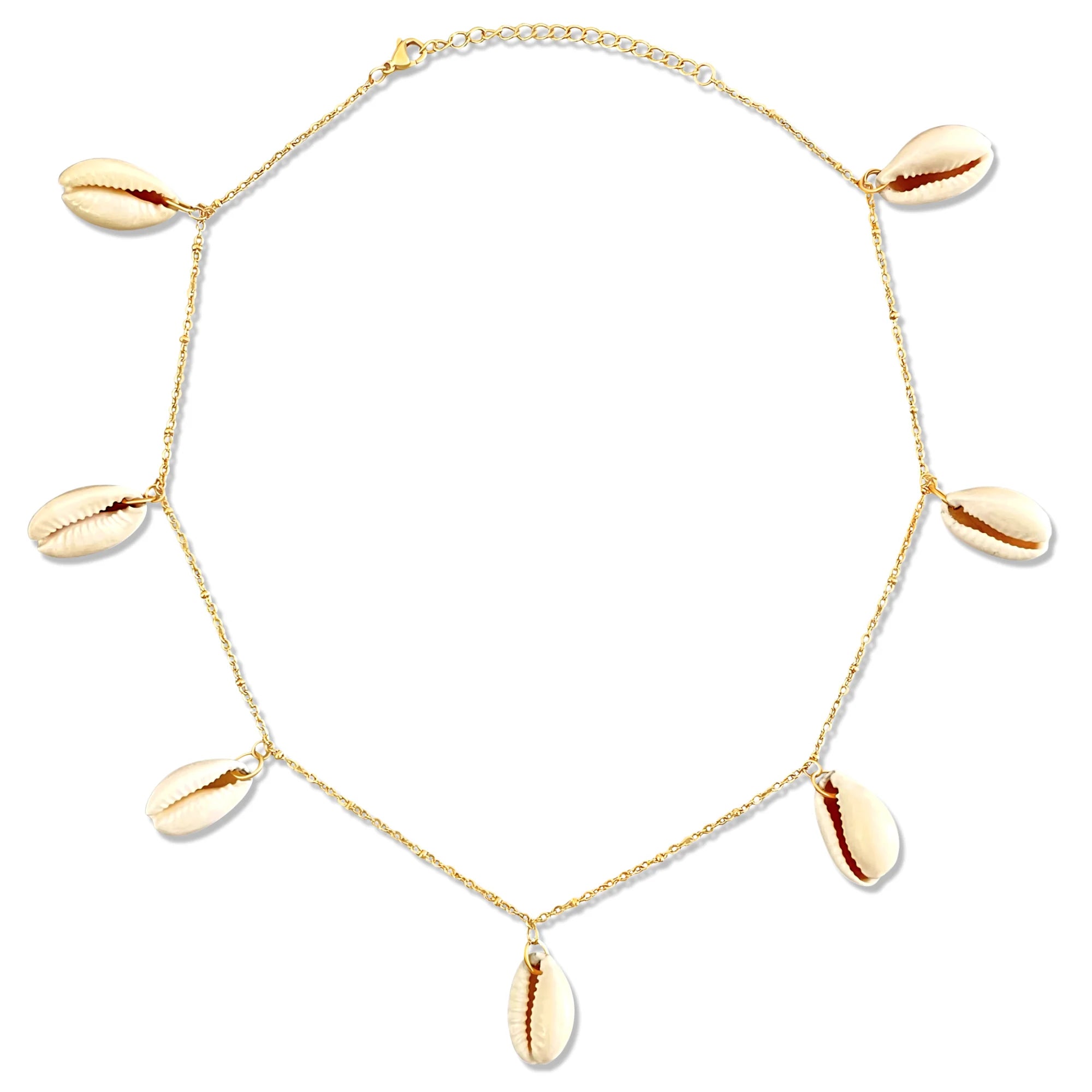 Indra Shell Charm Necklace