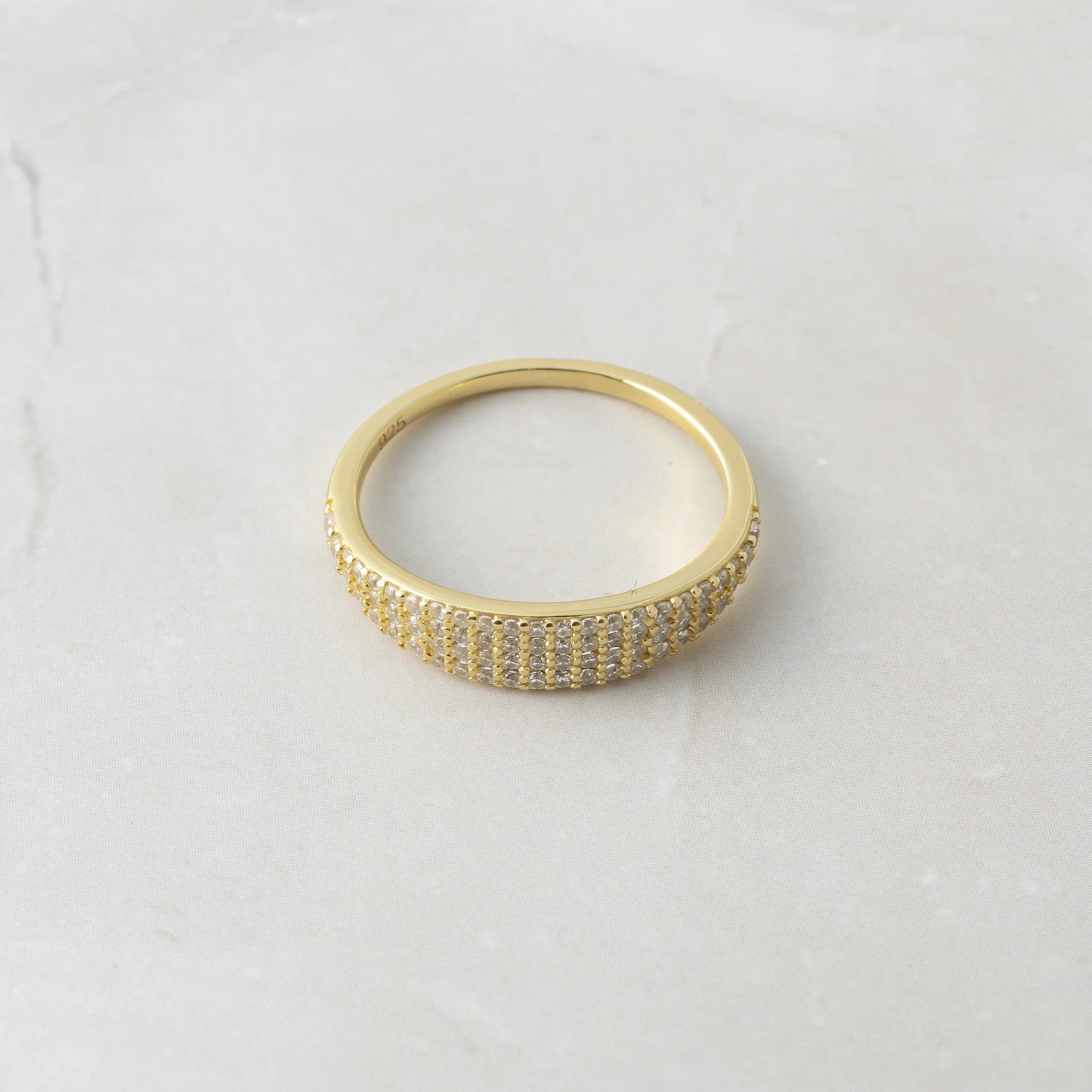 Pave Signet Ring