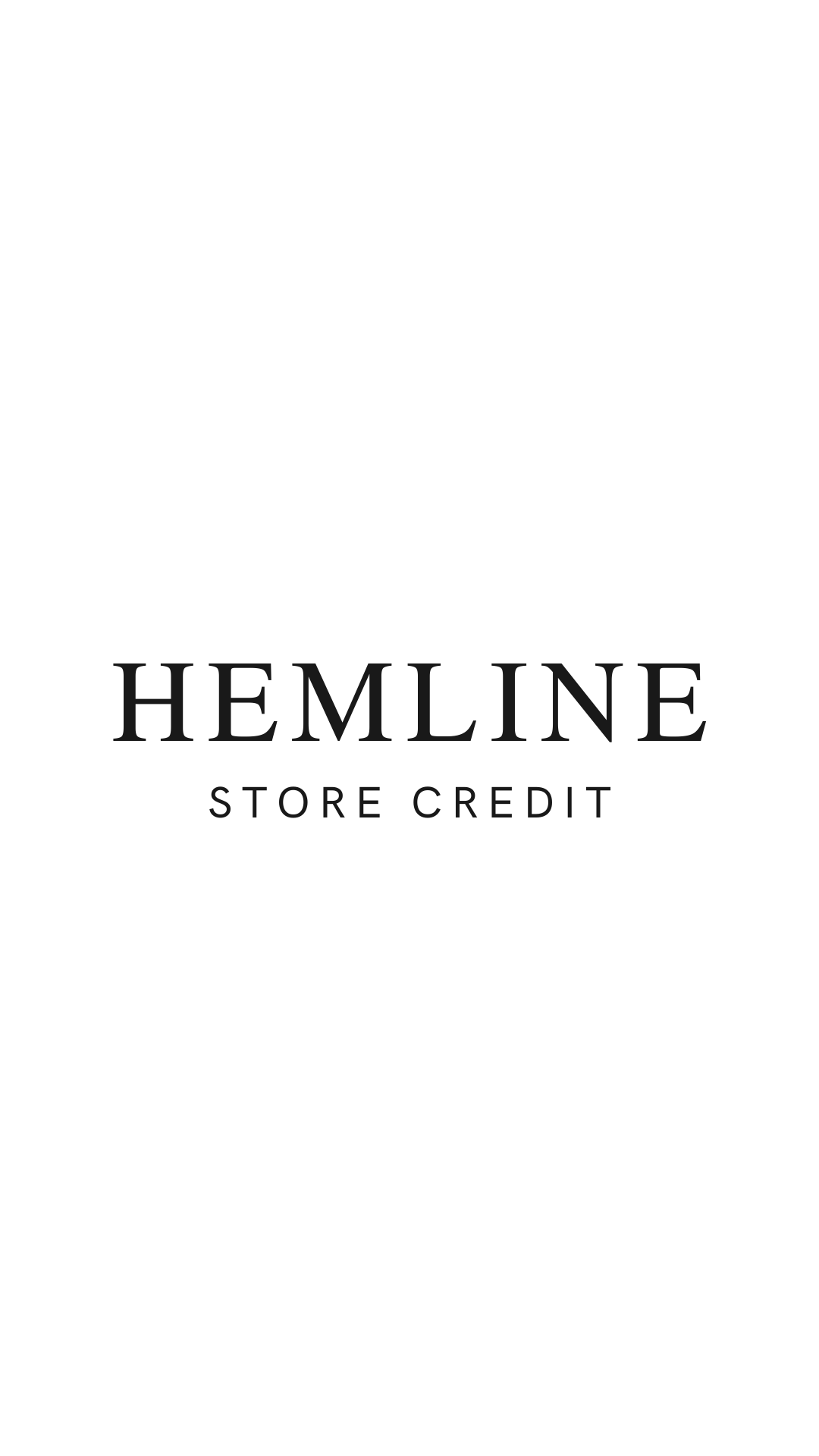Hemline Metairie Store Credit