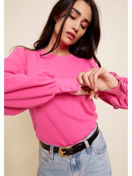 Sunny Sweatshirt W/ Covered in Girl Crush